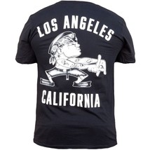 Black Market Art Los Angeles California Custom Tattoo Style T-shirt Tee ... - $25.95