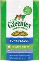 Greenies SmartBites Healthy Indoor Tuna Flavor Cat Treats - 2.1 oz - £8.57 GBP