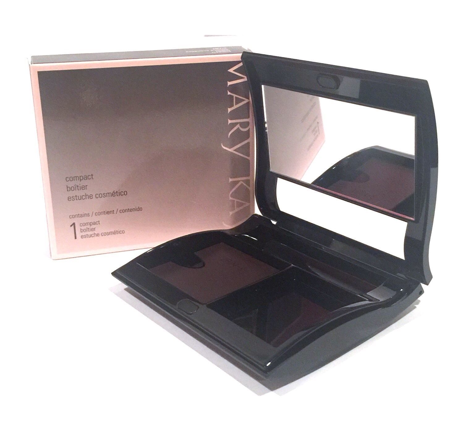 Primary image for Mary Kay Magnetic Black Compact~Unfilled~Medium~NIB~Cosmetic Makeup~Customize