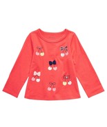 First Impressions Infant Girls Cherries Print Cotton T-Shirt,Orange,3-6 ... - £12.24 GBP