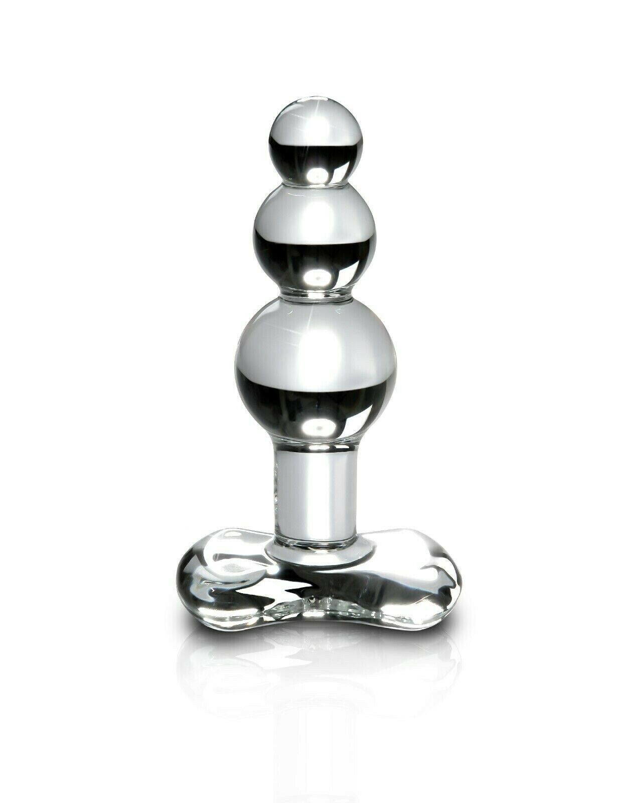 ICICLES GLASS ANAL MASSAGER 47 HAND BLOWN BUTT PLUG - $21.55