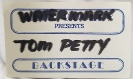 TOM PETTY  VINTAGE ORIGINAL 1980 WATERMARK PRESENTS CLOTH CONCERT BACKST... - £15.80 GBP