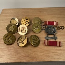 military lapel pins air corp ribbon bars sharpshoter pin  - $23.60