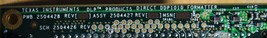 Texas Instruments dlp ddp1010 formatter pwb 2504428  board - $119.99