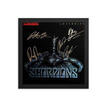 Scorpions signed &quot;Lovedrive&quot; album Reprint - £59.21 GBP