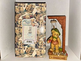 Cherished Teddies Pinocchio &quot;You&#39;ve Got My Heart On A String&quot; Figurine U8 - $24.99