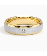 Gold Wedding Band / 4MM 14k Gold  Wedding Band / Classic 14K Gold Promis... - $559.00+