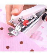 Mini Portable Cordless Hand-held Clothes Sewing Manual Home Travel Stitc... - £9.62 GBP