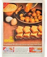 FIG NEWTONS - Nabisco - Family - Baking - Cookies - 1961 Vintage Print Ad - $10.64