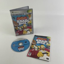 XBOX Platinum Hits The Simpsons Video Game Road Rage COMPLETE w Manual 2003 - £46.68 GBP
