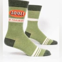 Mens Crew Socks - Adult In Training - Size 7-12 - £10.97 GBP