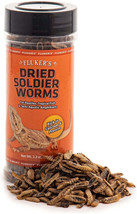 Flukers Dried Soldier Worms: High Calcium Protein Source to Prevent Meta... - $5.95