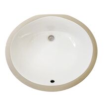 Signature Hardware 447970 Mangrove 17 in. Undermount Oval Bathroom Sink ... - $1,268.11 MXN Signature Hardware 447970 Mangrove 17 in. Undermount Oval Bathroom Sink ... - $1,268.11 MXN