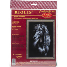 RIOLIS Counted Cross Stitch Kit 11.75&quot;X17.75&quot;-Breeze Through Mane (14 Count) - £33.03 GBP