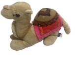 Camel Plush Arabic Tag 9 Inch Long No Sound Stuffed Animal - $12.60