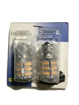 2X 1156 54smd Yellow LED Light Bulbs (pack of 2)  - £3.03 GBP