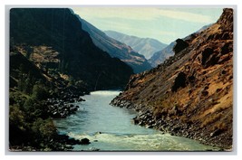 Serpente Fiume Grand Canyon Idaho Id Oregon O Unp Cromo Cartolina N25 - £2.62 GBP