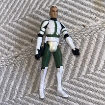 Star Wars Clone Wars Clone Trooper Commander Gree Figure 3.75" No Helmet - $12.86