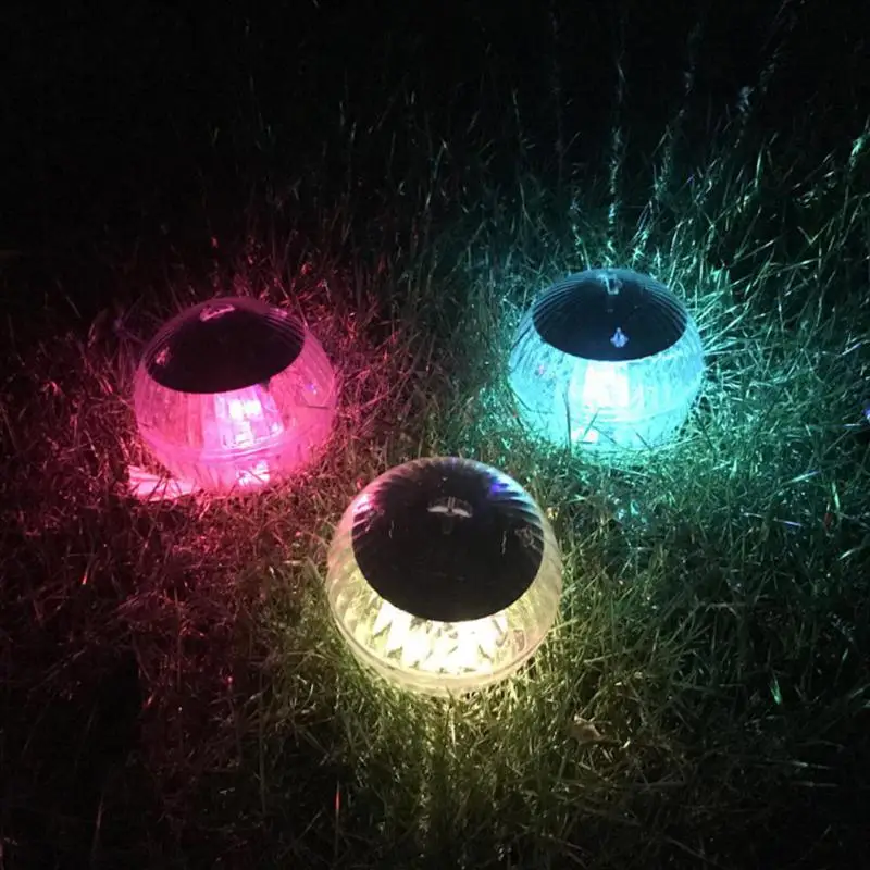 Solar Powered Floating Pond Light Outdoor Underwater Ball Lamp Swimming Pool Nig - £128.44 GBP