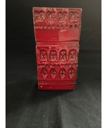 Unique rare RED Bitossi vase, marked bottom - £170.51 GBP