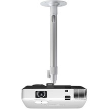Universal Ceiling Projector Mount 23.6-41.3Inch Silver Height Adjustable... - £58.98 GBP