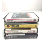 Vintage 80&#39;s Rock Cassettes ~ The Doors, The Cars, Stray Cats &amp; The Doob... - £9.55 GBP