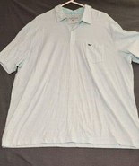 Vineyard Vines Size XXL Mint Green &amp; White Striped Short Sleeve Polo Shi... - $32.82 CAD
