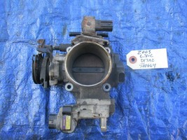 01-05 Honda Civic D17A2 VTEC throttle body engine motor D17 D17A1 SOHC O... - £80.12 GBP
