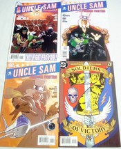 DC Comic Lot Uncle Sam and The Freedom Fighters 1 2 4, 7 Soldiers of Victory 1 - £6.30 GBP