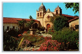 Carmel Mission Carmel California CA UNP Chrome Postcard S26 - £2.92 GBP