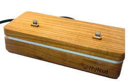 WhyWood Dockit - Wood Docking Station - Dual Lightning w/ 2 USB Charging... - £46.70 GBP
