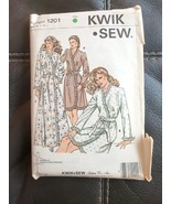 Rare Kwik Sew 1201 Misses Multiple Length Robes XS S M L Sewing Pattern ... - £13.44 GBP