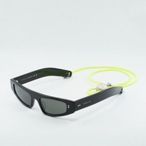 GUCCI GG1634S 006 Black/Grey With Neon Yellow Cord 51-18-140 Sunglasses ... - £242.06 GBP