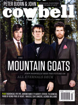THE MOUNTAIN GOATS @ COWBELL MAGAZINE #10 - $7.95