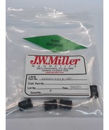 J.W. Miller 6000-101K-RC Wirewound Inductors Vertical Cylinders Lot of 4 - $9.50