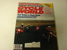 Cycle World Magazine August January July 1982 Lot of 3 magazines - £10.91 GBP