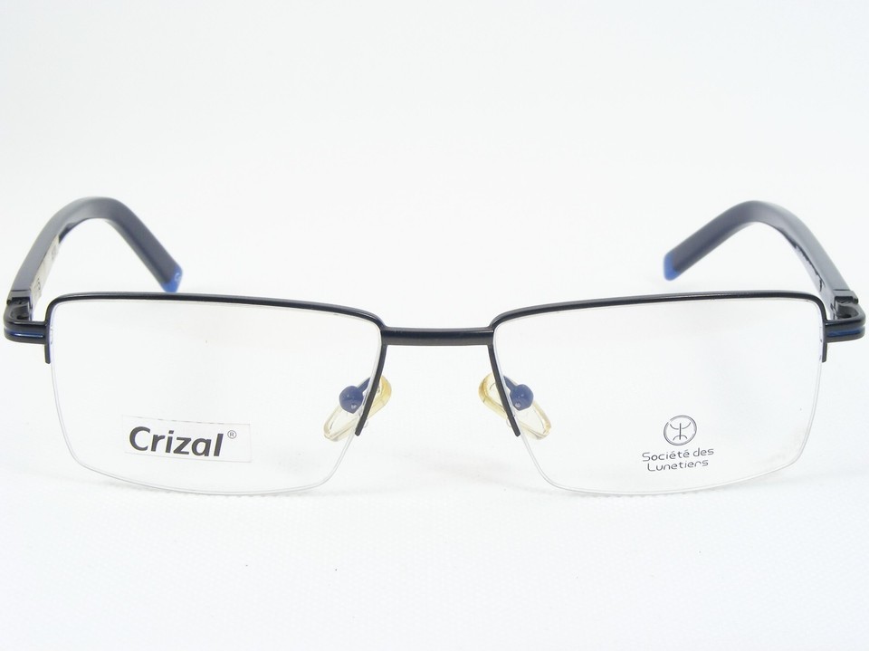 Société des Lunetiers Crizal BRIGHTON 0506 DARK BRONZE /BLUE /EGGPLANT 55-18-140 Item image 2