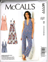 McCall&#39;s M7777 Misses 14 to 22 Jumpsuit, Romper and Dress Uncut Sewing P... - £11.79 GBP