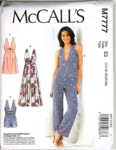 McCall&#39;s M7777 Misses 14 to 22 Jumpsuit, Romper and Dress Uncut Sewing P... - £11.73 GBP