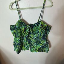 Sofia Jeans Women's 3XL Green Floral Peplum Camisole Top - $13.86