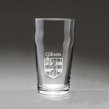 Gibson Irish Coat of Arms Pub Glasses - Set of 4 (Sand Etched) - $68.00