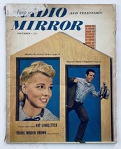 VTG Radio &amp; TV Mirror Magazine November 1948 Penny Singleton &amp; Arthur No Label - £22.65 GBP