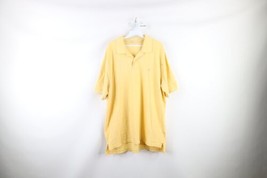 Brooks Brothers Mens XL Distressed Cotton Pique Knit Collared Golf Polo ... - $24.70
