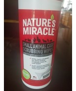 Small Animal Cage Scrubbing Wipes Extra Thick Pack of 30 wipes - $336.42 MXN
