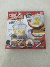 Original Chef Basket 12 in 1 Kitchen Tool Steam, Rinse, Deep Fry. Never Used! - £6.14 GBP