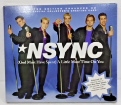 NSYNC - God Must Have Spent A Little More Time On You LIMITED EDITION CD - $5.93