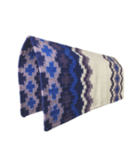 Satteldecke aus handgewebter Wolle, Custom Western Show Rodeo Ranching H... - $197.26 CAD