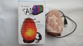 The Original Salt Company Himalayan Salt LED Color Changing health lamp USB - $13.99