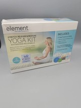 Element Stretch, Release &amp; Restore Yoga Kit w/ DVDs and Roller Balls NEW, Sealed - $16.07