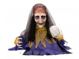 Europalms Halloween Figure Fortune Teller, Animated 50cm - £77.04 GBP